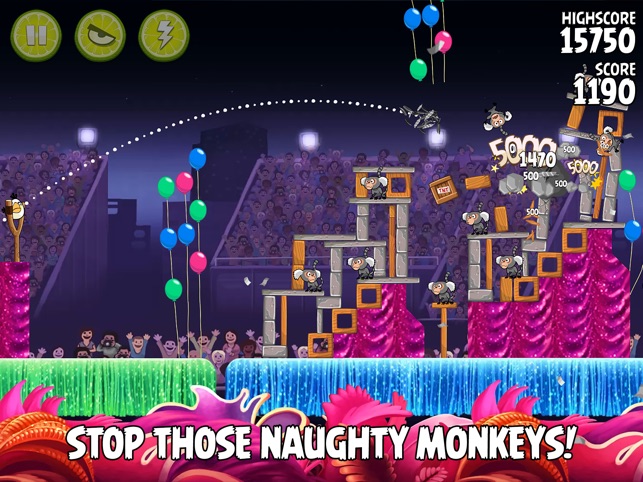 Angry Birds Rio HD Screenshot