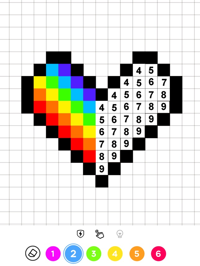 ドット絵数字着色 No Draw をapp Storeで