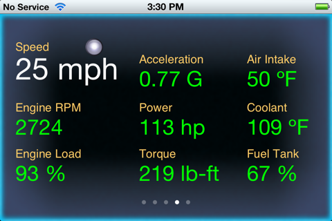 Engine Link - OBD II diagnosis - náhled