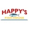 With the Happy's Fish House app, it's easy to order your favorite cajun food, even when you're on the go