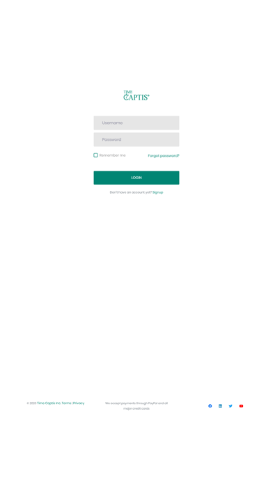 Screenshot #1 pour TimeCaptis