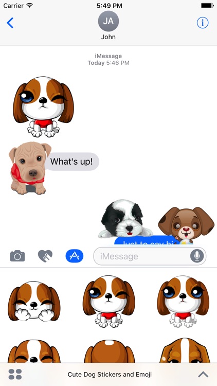 Cute Dog Stickers & Emoji screenshot-3