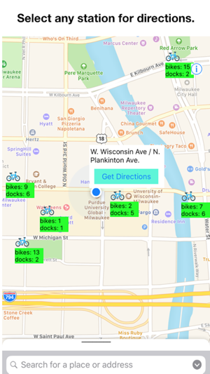 Bike Stations Milwaukee(圖2)-速報App