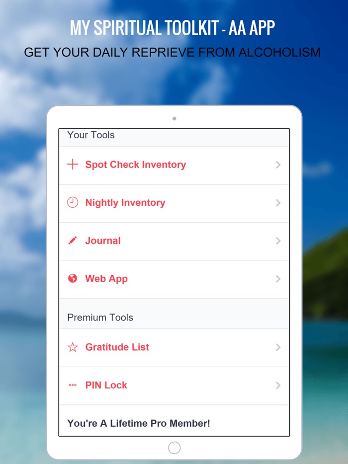 12 Steps AA App - Alcoholics