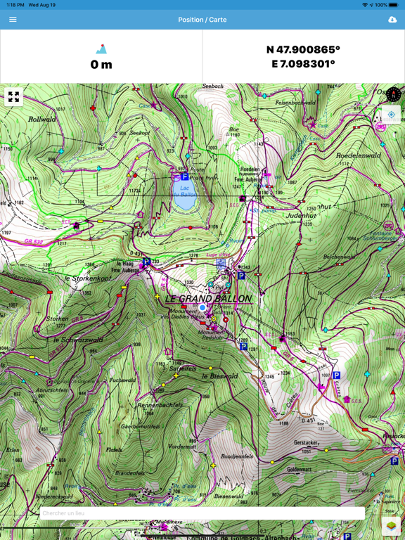 Screenshot #5 pour Visocyclo - GPS Vélo