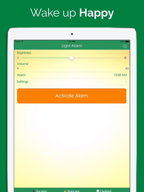 Screenshot #6 pour Light Alarm (Lite)