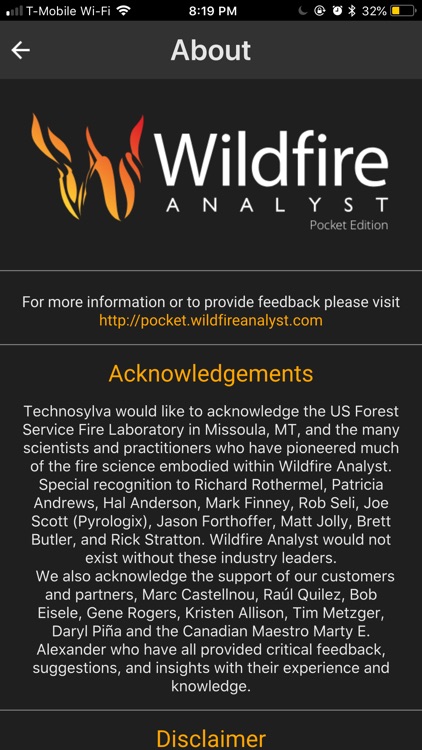 Wildfire Analyst Pocket screenshot-7