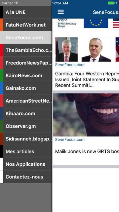 News Gambia screenshot 4