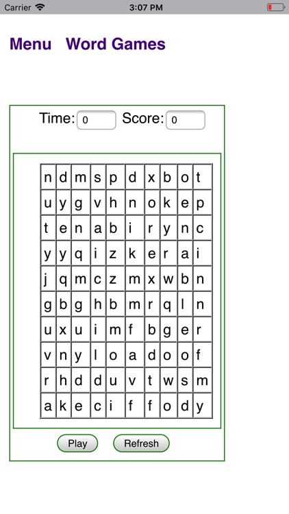 Word Games Passtimes - BA.net screenshot-4