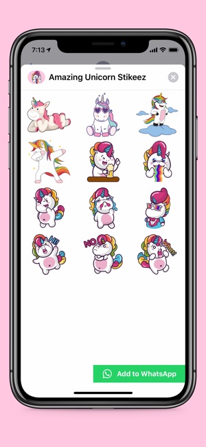 Amazing Unicorn Stikeez(圖2)-速報App