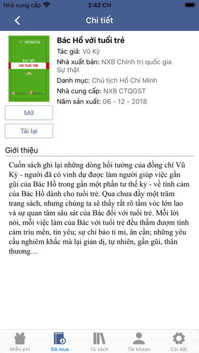 How to cancel & delete Sách điện tử - NXB CTQGST from iphone & ipad 4