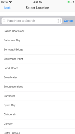 Batemans Bay Tide Chart