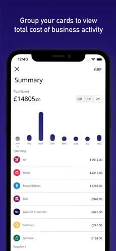Captura 4 Visa Commercial Pay iphone