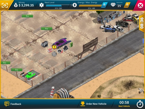 Junkyard Tycoon - автобизнес для iPad