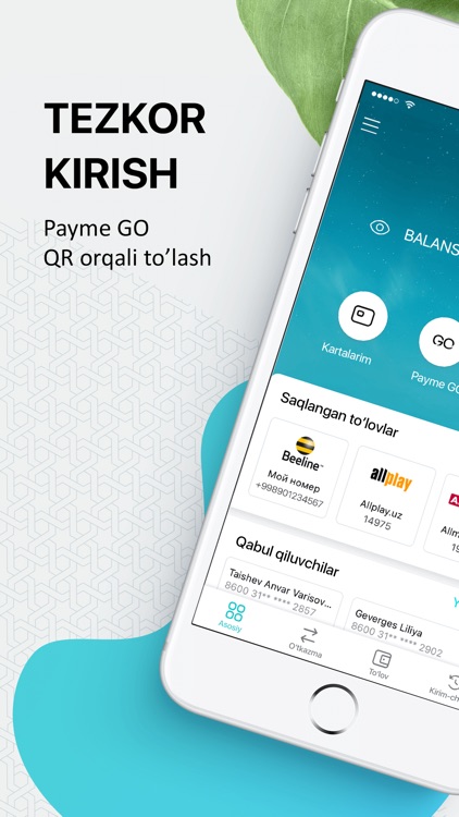 Payme - платежи и переводы screenshot-0
