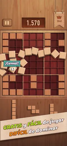 Captura de Pantalla 3 Block Puzzle - Woody 99 202‪0 iphone