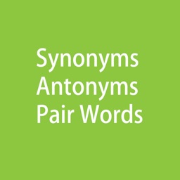 Synonyms Antonyms Pair Words