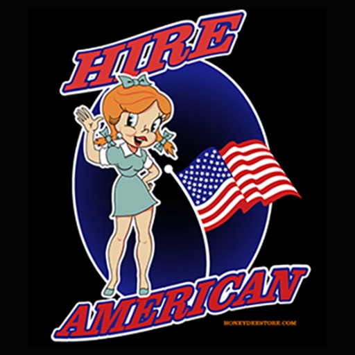 American Retro Style Stickers