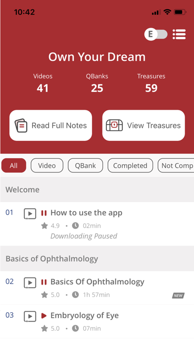 How to cancel & delete Ophthalmology by Prepladder from iphone & ipad 4