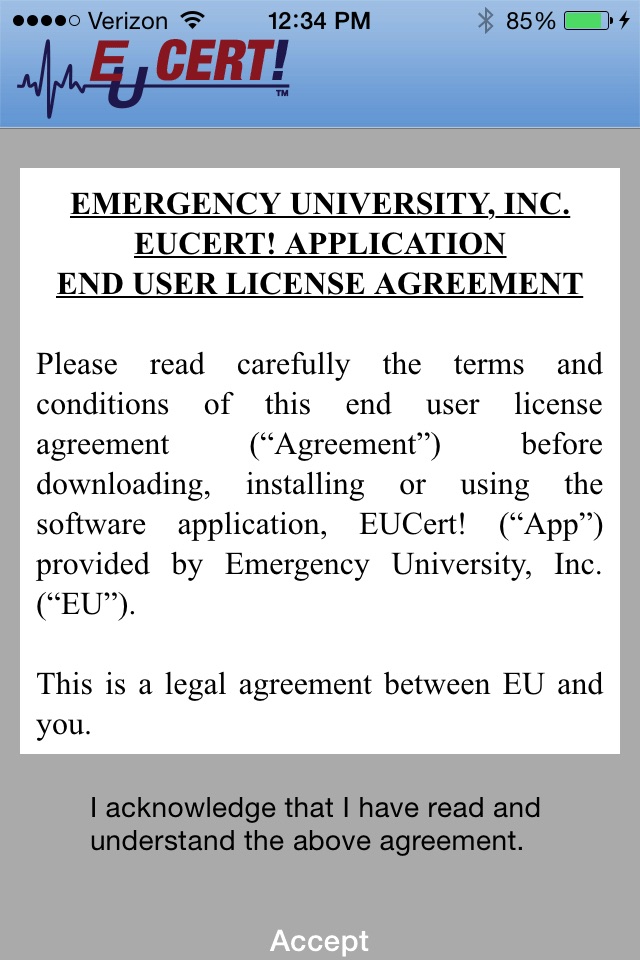 EUCert! screenshot 3