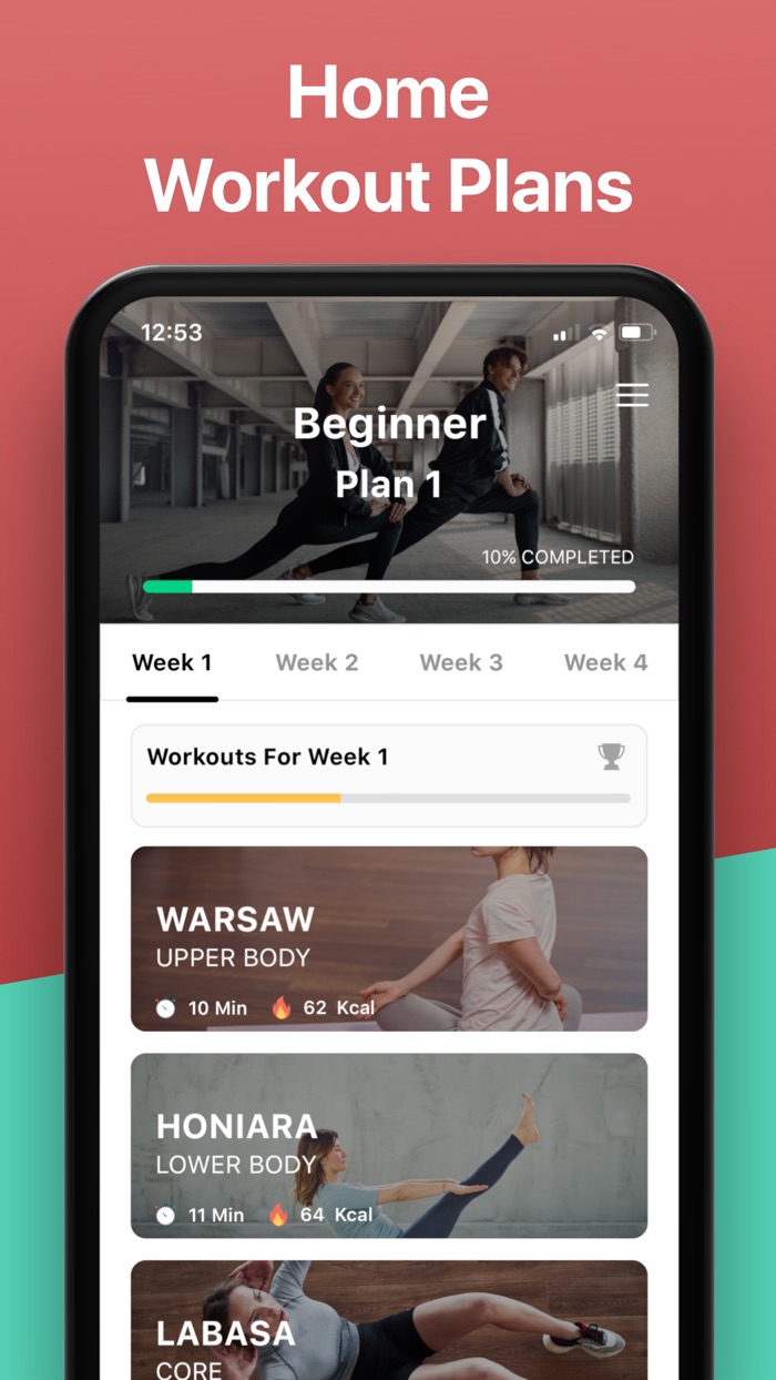 Stamina - Home Workouts  Diet