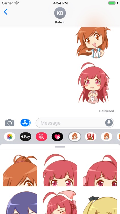 EmojiSweetGirl1 Stickers
