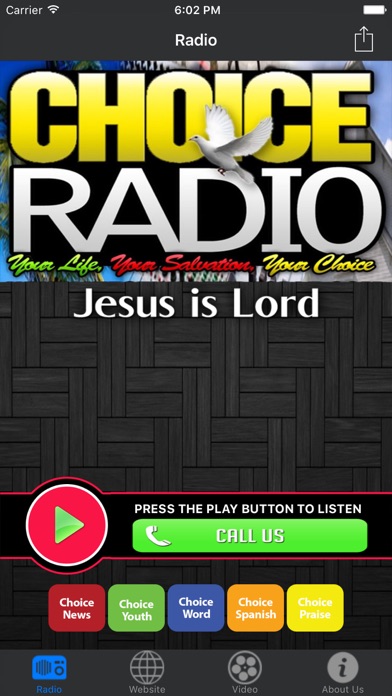 How to cancel & delete Choice Gospel Radioo from iphone & ipad 1