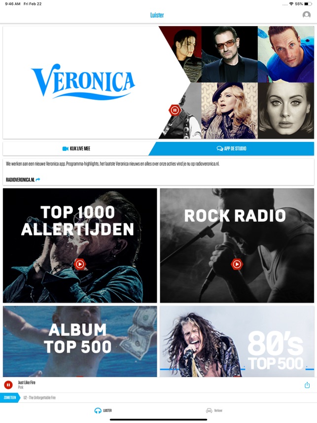 radio veronica we. love. music on the app store