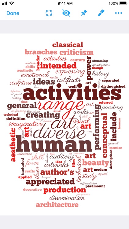 Wordsalad - Smart Word Clouds
