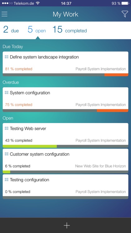 SAP Project to Go