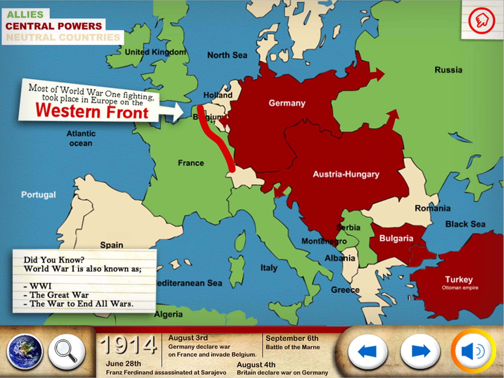 WW1 History For Kids screenshot 2