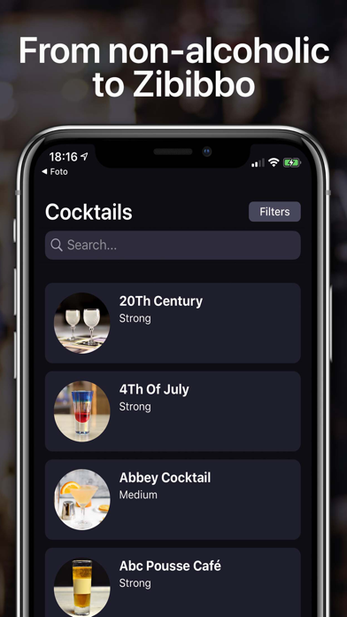 How to cancel & delete Cocktails For Real Bartender from iphone & ipad 4