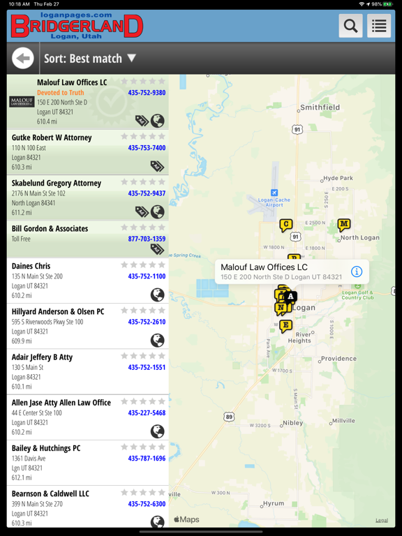 Screenshot #6 pour Arvig Media Phonebook