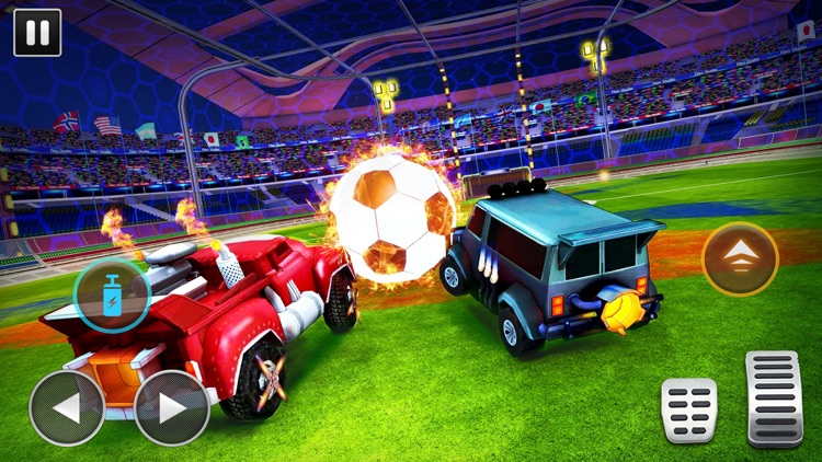 Turbo Cars League Soccer Mania screenshot-3