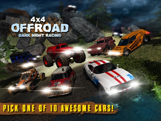 Игра 4x4 Offroad: Dark Night Racing