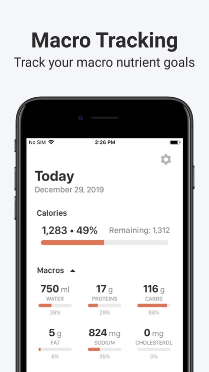 Calory: Simple Calorie Counter screenshot-3