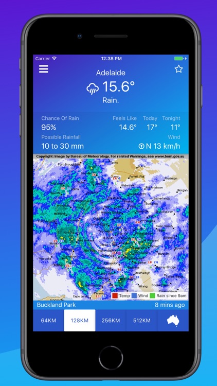 AUS Rain Radar - Bom radar screenshot-4