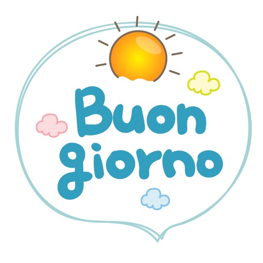 Pastel Bubble Talk for Italian iOS App