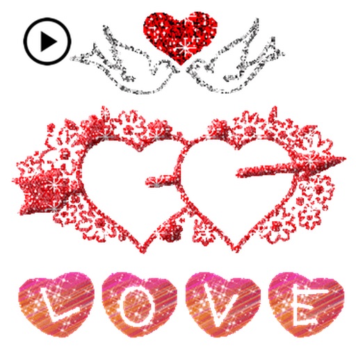 Animated Sweet Love Sticker icon