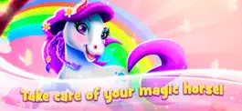 Game screenshot Unicorn Baby Care: Make up! hack