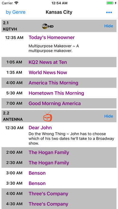 A typical weekday (Tuesday) prime-time programming schedule on the top... |  Download Table