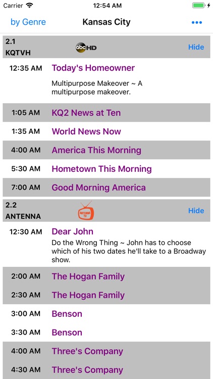 Over-The-Air TV Channel Guide screenshot-0