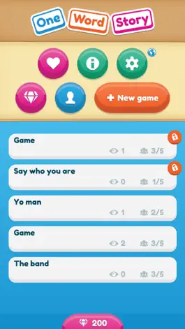 Game screenshot One Word Story (Word game) mod apk