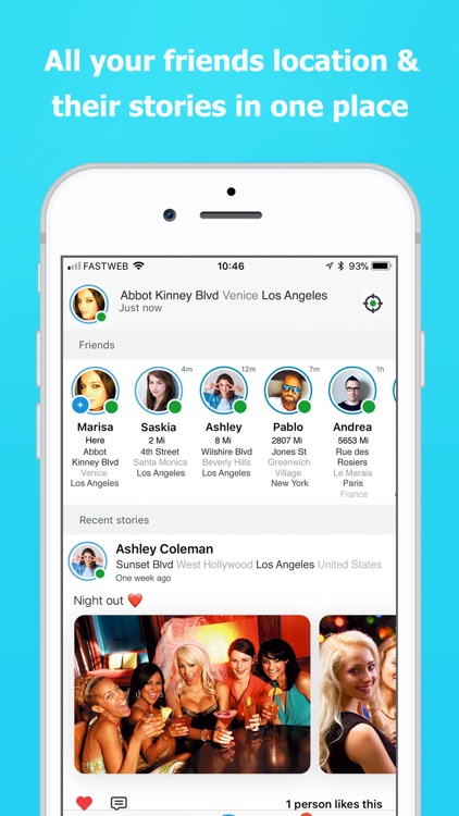 Find Friends Location Sensory