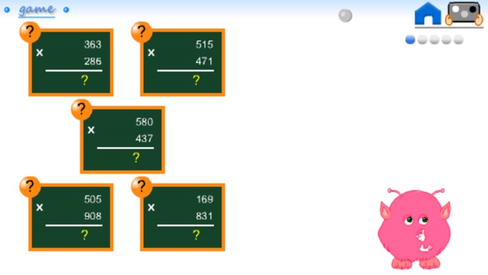 - Long Multiplication