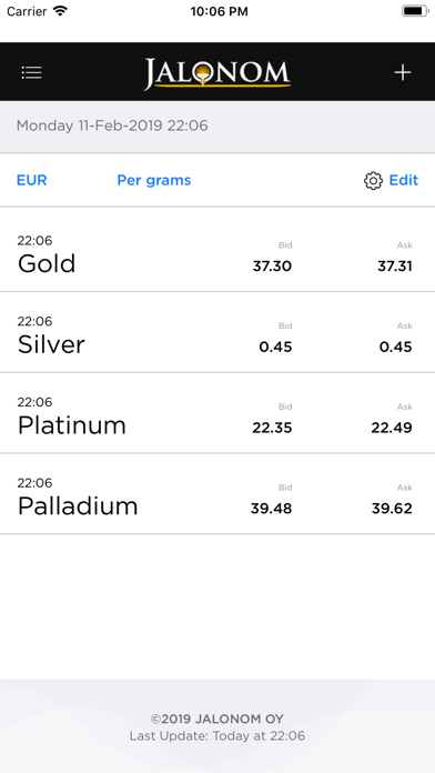 How to cancel & delete Jalonom Gold and Silver from iphone & ipad 2