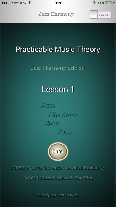 How to cancel & delete Jazz Harmony Lesson 1 from iphone & ipad 1