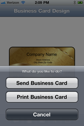Скриншот из Business Card Design