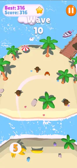 Game screenshot Bananarang Island apk