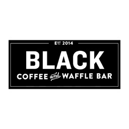 Black Coffee and Waffle